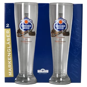 Null 2er Set Schneider Weisse Weizenbiergläser 21