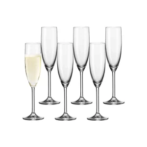 Leonardo DAILY Weinglas Sektglas 6er Single-Set 17
