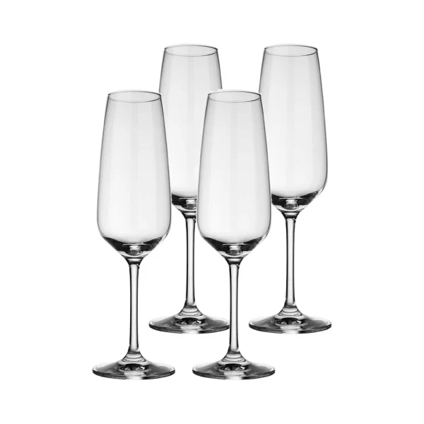 Villeroy & Boch Voice Basic Glas Sektglas 4er Set 3