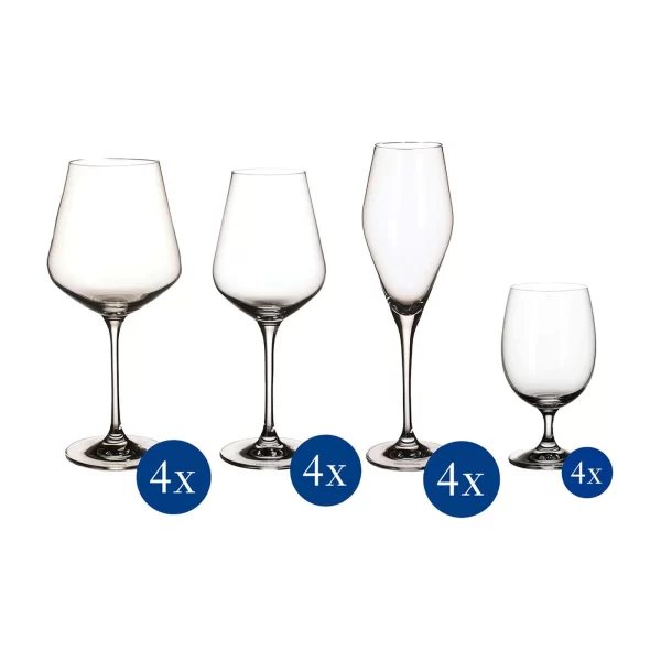 Villeroy & Boch Rose Garden Wein- Und Sektgläserset 12-tlg. 4