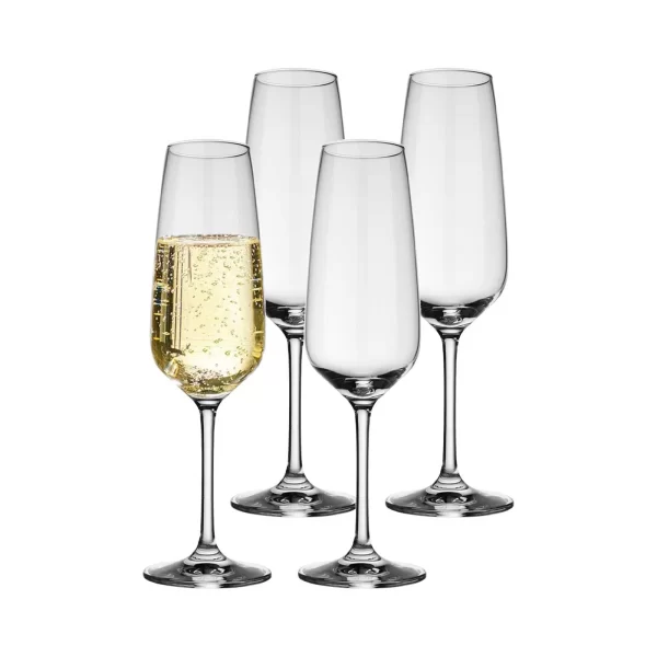 Villeroy & Boch Voice Basic Glas Sektglas 4er Set 1