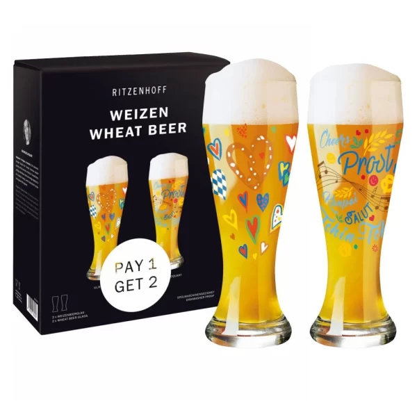 Null 2er Set Ritzenhoff Berliner Kindl Weisse Pokal 0,3 Liter Geeicht 8