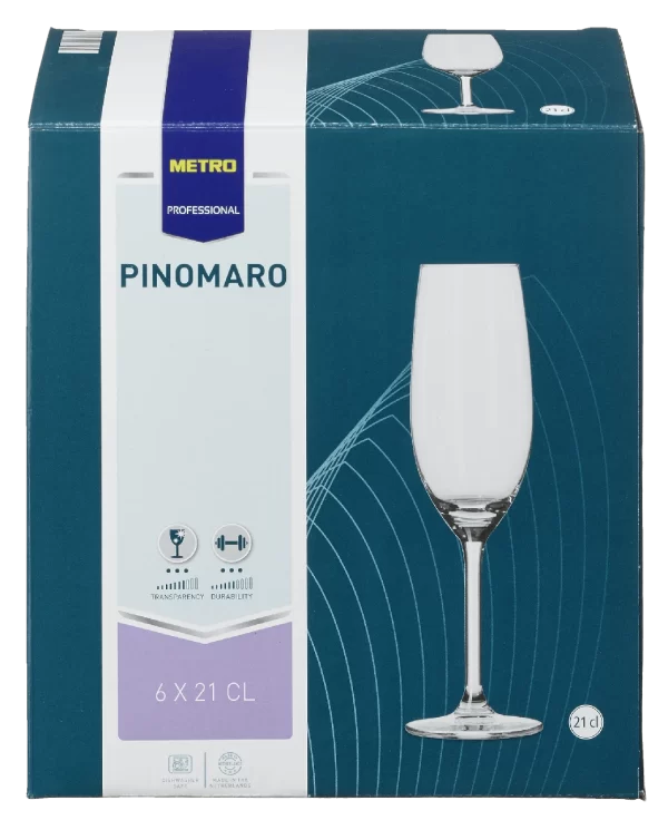 Metro-professional METRO Professional Sektglas Pinomaro, Glas, 21 Cl, 6 Stück 7