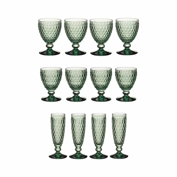 Villeroy & Boch Boston Coloured Bunt Gemischtes Wein- & Sektgläser 12er Set 3