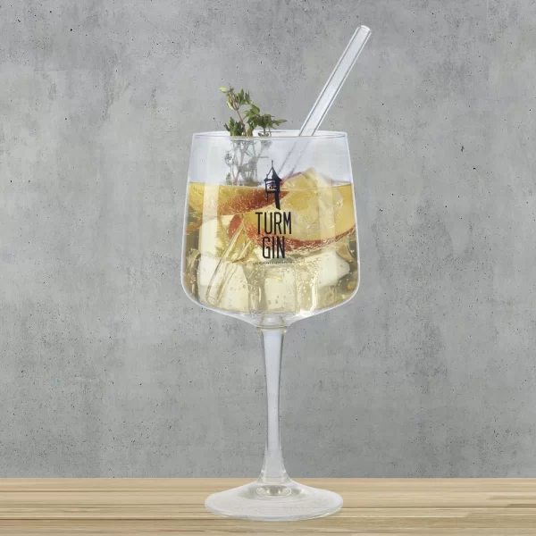 Null TURM GIN Copa Glas Mit Logo – 720 Ml – 2er-Set 7