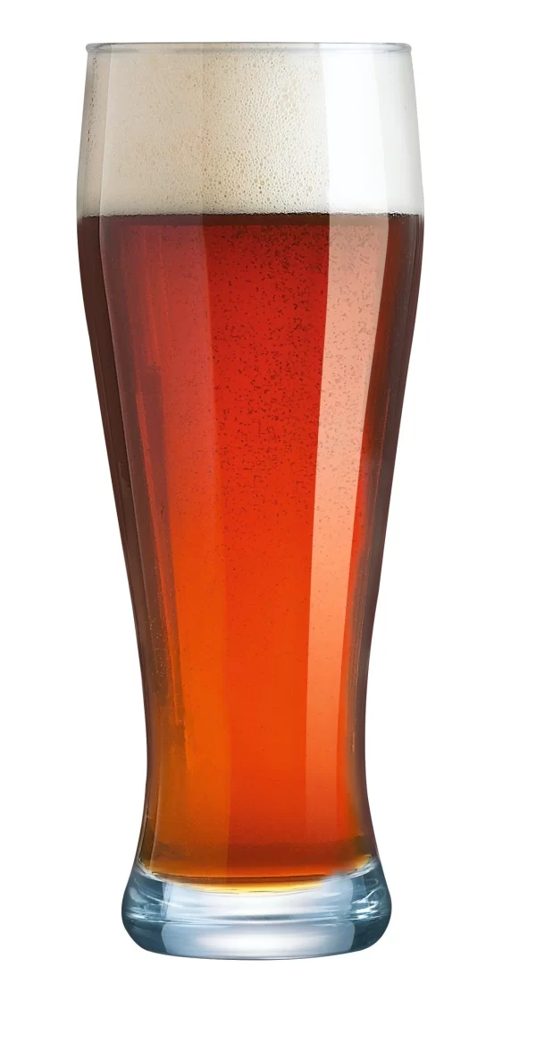 Arcoroc ARC 37111 Bayern Weizenbierglas, Bierglas, 690ml, Mit Füllstrich Bei 0,5l, Glas, Transparent, 6 Stück 1
