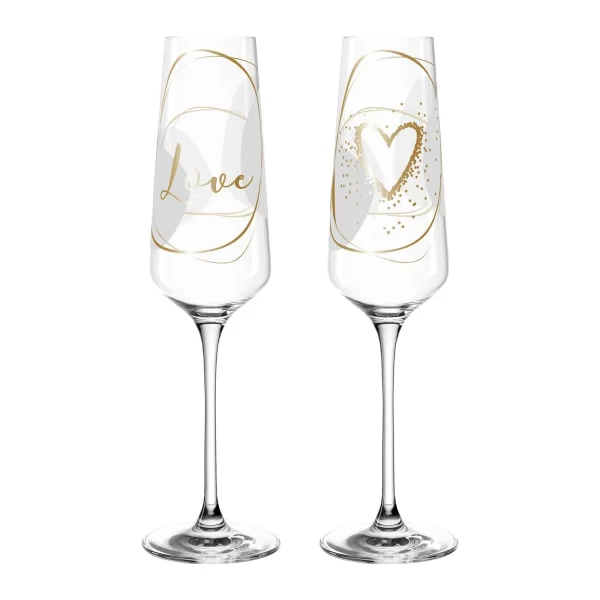 Leonardo PRESENTE Sektglas “Celebrate” 280 Ml 2er Set 3