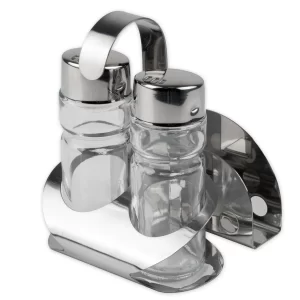 Null Menage Essig Und Öl Spender Glas Salz Pfeffer Set Edelstahl 209 Silber Glas Ölspender 15