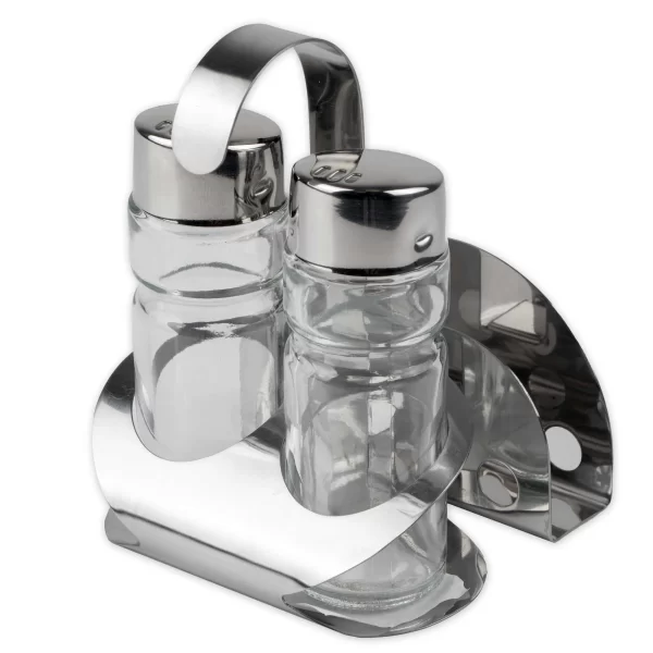 Null Menage Essig Und Öl Spender Glas Salz Pfeffer Set Edelstahl 209 Silber Glas Ölspender 5