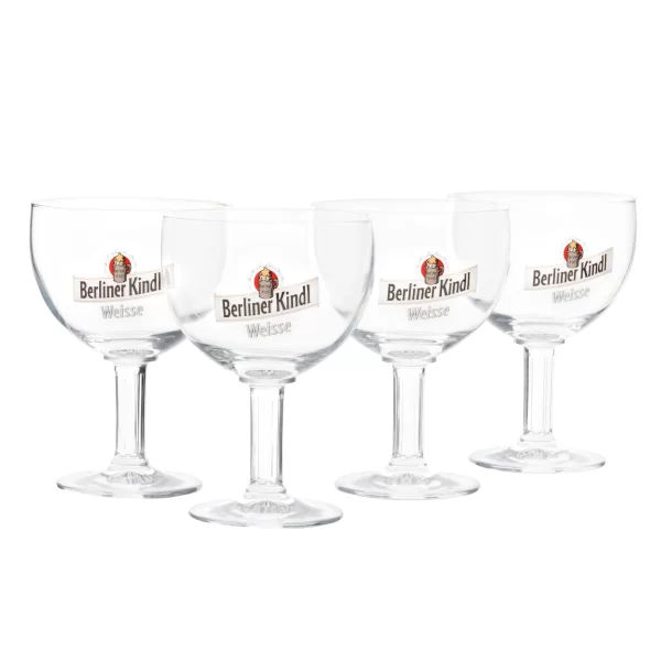 Null 2er Set Ritzenhoff Berliner Kindl Weisse Pokal 0,3 Liter Geeicht 5