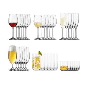Leonardo CIAO+ Gläserset Bier, Sekt, Wein 24-tlg. 15