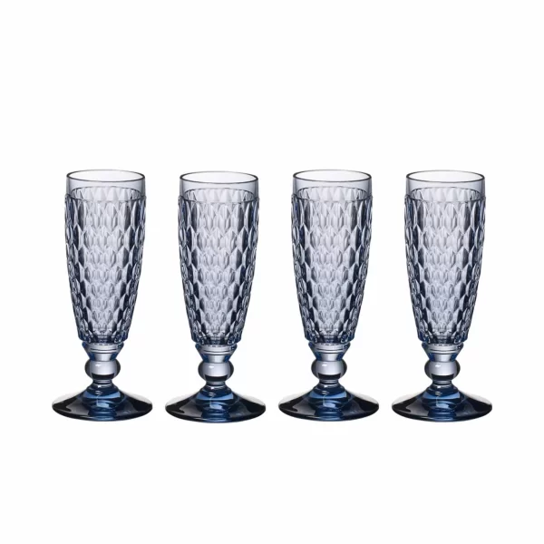 Villeroy & Boch Boston Coloured Sektglas 145 Ml Smoke 4er Set 6