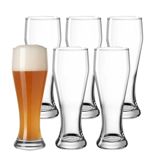 Leonardo TAVERNA Weizenbierglas 0,5l 6er Set 5