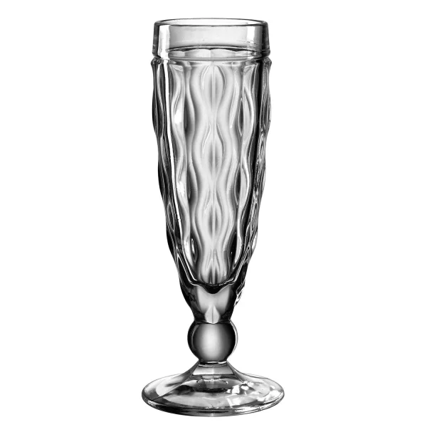 Leonardo Sektglas 100 Ml Brindisi [6 Stück] Anthrazit Rund Ø 5 X H 17,7 Cm 7