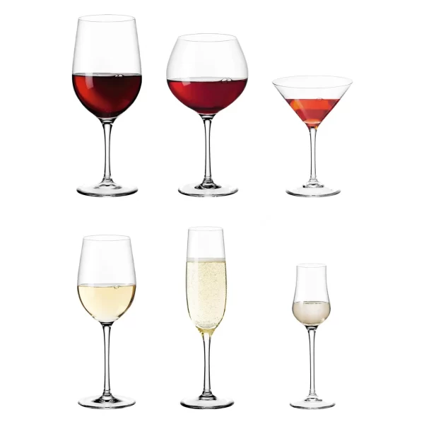 Leonardo CIAO+ Gläserset Bier, Sekt, Wein 24-tlg. 4