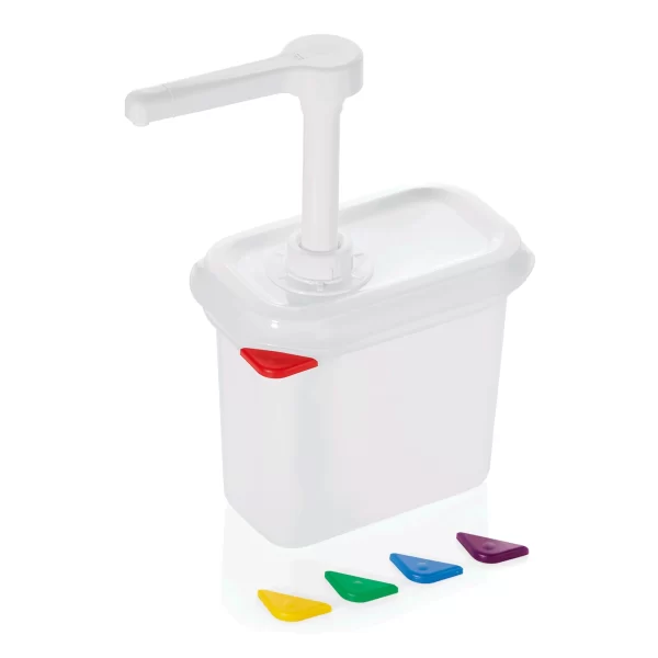 Was-germany WAS Germany – GN Saucenspender 1/6, 2,6 Ltr., Polypropylen (3732260) 3