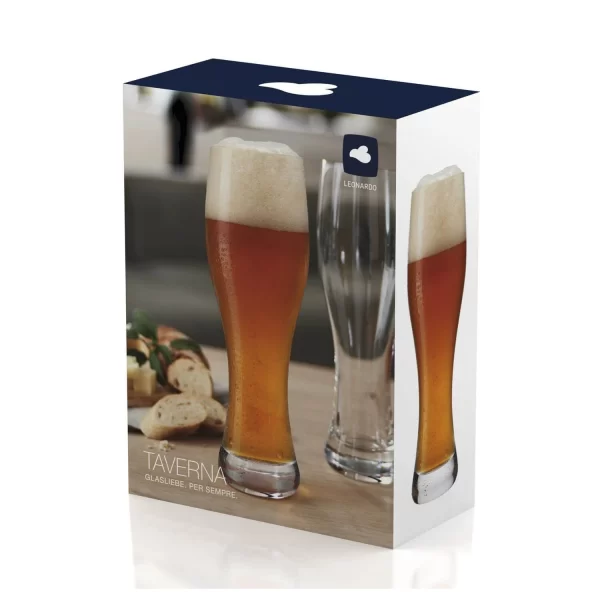 Leonardo TAVERNA Weizenbierglas 0,5l 6er Set 7