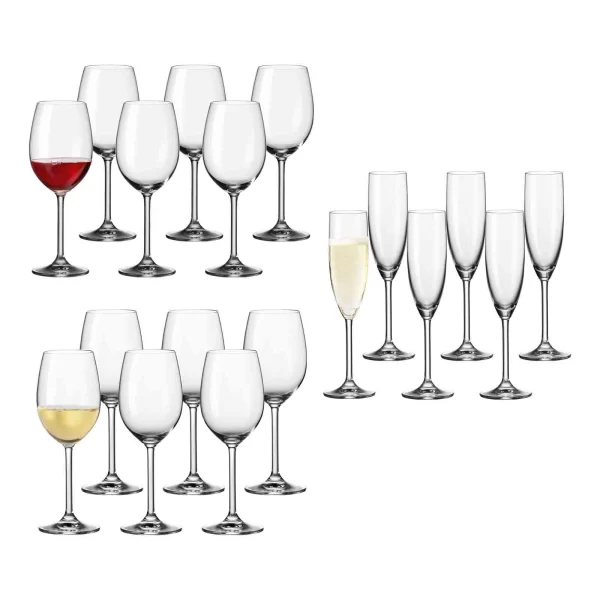 Leonardo CIAO+ Gläserset Bier, Sekt, Wein 24-tlg. 6