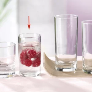 Null TableRoc 700322 Düsseldorf Altbierbecher, Bierstange, Bierglas, 240ml, Mit Füllstrich Bei 0,2l, Glas, Transparent, 12 Stück 21