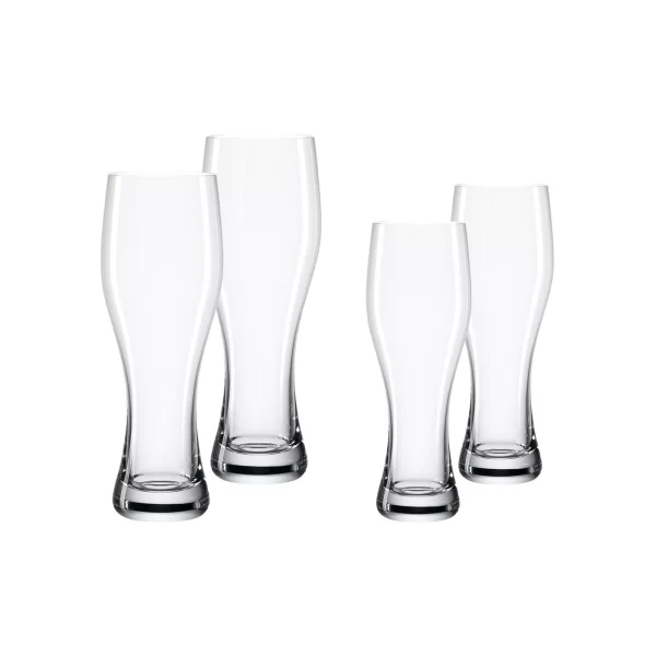 Leonardo TAVERNA Weizenbierglas-Set 0,5l+0,33l 4-tlg. 1