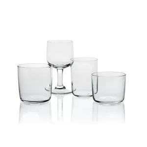 Alessi GLASS FAMILY Wasserglas – 4er Set – 4 X 320 Ml – Farblos Klar 6