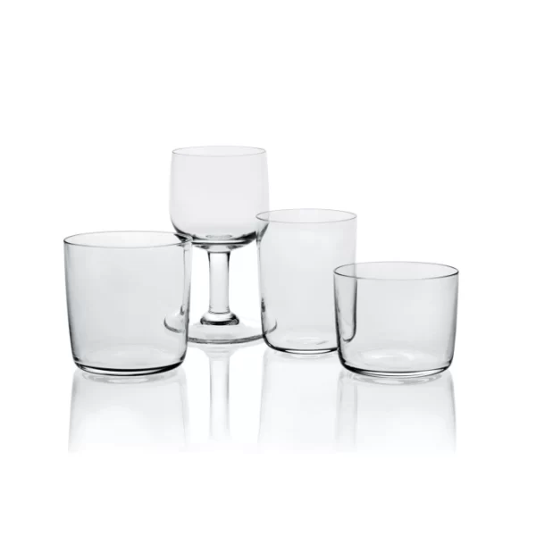 Alessi GLASS FAMILY Wasserglas – 4er Set – 4 X 320 Ml – Farblos Klar 3