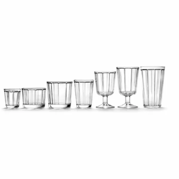 SERAX SURFACE Weißweinglas 4er-Set – 4 Gläser à 220 Ml – Clear 8