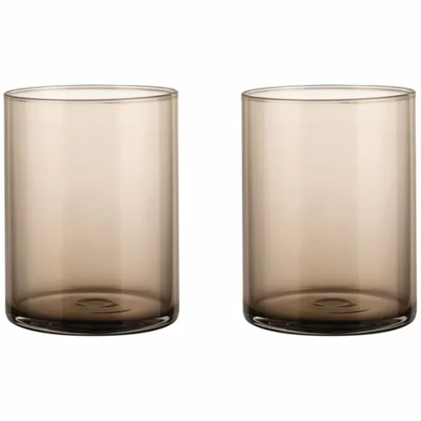 Blomus MERA Trinkgläser 2er-Set – 2 Gläser à 220 Ml – Coffee 1