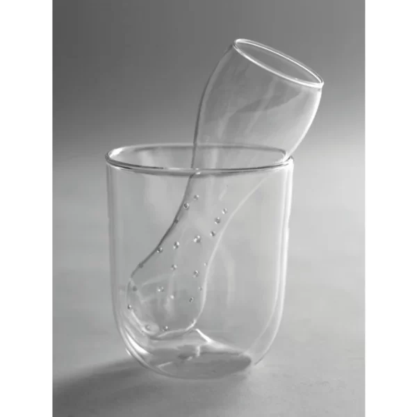 SERAX DOUBLE WALL Teeglas Mit Teefilter – 470 Ml – Clear 5