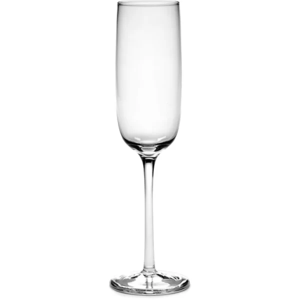 SERAX Passpartout Champagnerflöte 4er-Set – 4 Gläser à 150 Ml – Clear 1