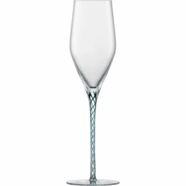 Zwiesel Glas SPIRIT Sektglas 2er-Set – 2 X 254 Ml – Klar/grün 1