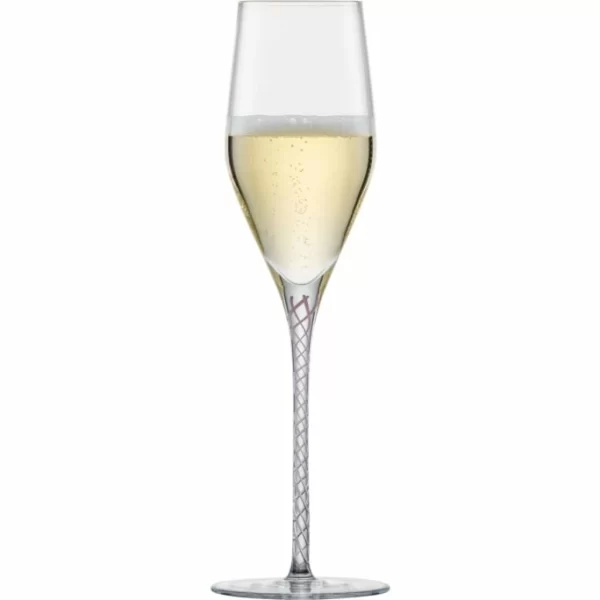Zwiesel Glas SPIRIT Sektglas 2er-Set – 2 X 254 Ml – Klar/rosa 3
