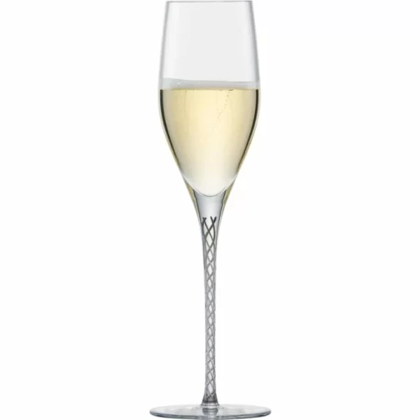Zwiesel Glas SPIRIT Sektglas 2er-Set – 2 X 254 Ml – Klar/grau 3