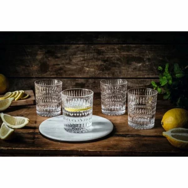 Nachtmann Ethno Becher 4er-Set – 4er-Set: 294 Ml – Kristall 3