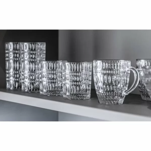 Nachtmann Ethno Becher 4er-Set – 4er-Set: 294 Ml – Kristall 4