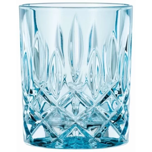 Nachtmann Noblesse Whisky-Glas 2er-Set – 2 Gläser à 295 Ml – Aqua 1