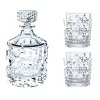 Nachtmann Punk Whisky-Set 3-tlg – Dekanter (750 Ml) + 2 Gläser (348 Ml) – Kristall 8