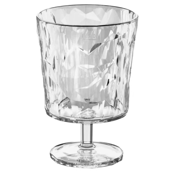 Koziol CLUB S Trinkglas – 250 Ml – 8,4x12x8,4 Cm – Crystal Clear 1