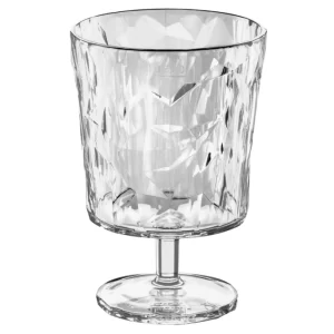 Koziol CLUB S Trinkglas – 250 Ml – 8,4x12x8,4 Cm – Crystal Clear 6