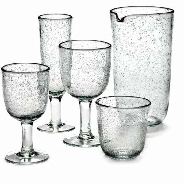SERAX PURE Rotweinglas 4er-Set – 4 Gläser à 4 Gläser à 250 Ml – Clear 4