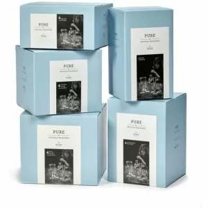 SERAX PURE Rotweinglas 4er-Set – 4 Gläser à 4 Gläser à 250 Ml – Clear 12