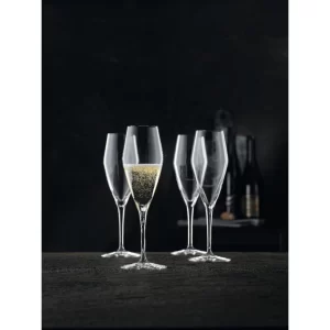 Nachtmann ViNova Champagner-Glas 4er-Set – 4 Gläser à 280 Ml – Kristall 7
