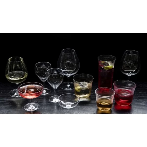 SERAX INKU Champagnerschale 4er-Set – 4 Gläser à 150 Ml – Clear 6