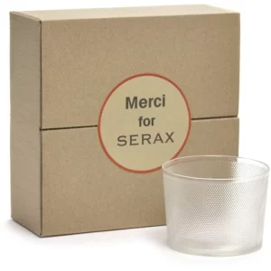 SERAX Merci Glas 4er-Set – 4 Gläser à 200 Ml – Clear 12