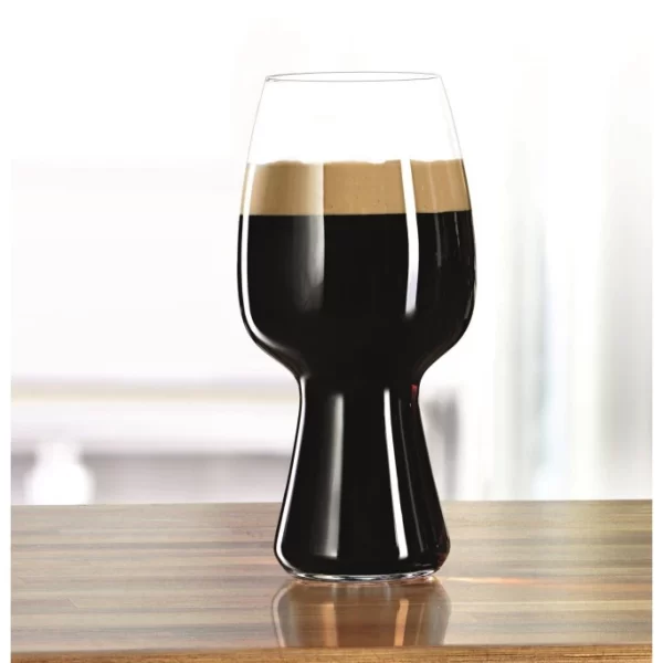 SPIEGELAU Craft Beer Glasses Stout Glas 4er Set – 4 X 600 Ml – Transparent 4
