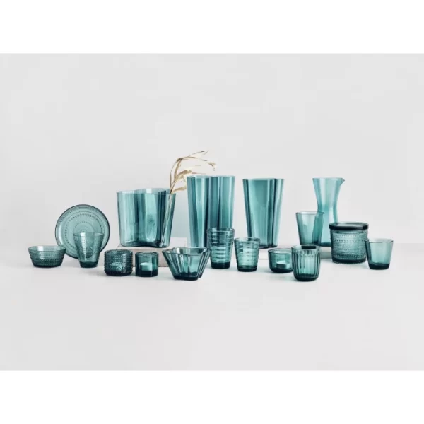 Iittala Aino Aalto Glas 2er-Set – 2×220 Ml – Seeblau 3